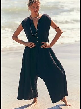 Free People XS La Terra One-Piece Jumpsuit